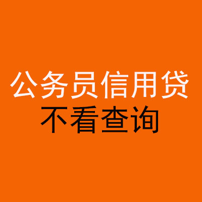 留坝公务员信用贷款